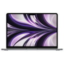 Apple(アップル) MacBook Air Liquid Retinaディスプレイ 13.6 MLXW3J/A スペースグレイ