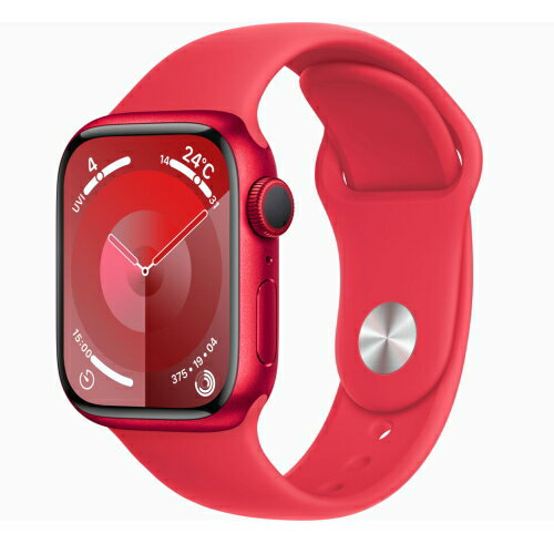 Apple(アップル) Apple Watch Series 9 GPSモデル 41mm MRXH3J/A (PRODUCT)REDスポーツバンド M/L