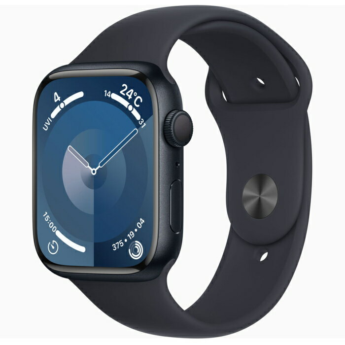 Apple(アップル) Apple Watch Series 9 GPSモデル 45mm MR993J/A ミッドナイトスポーツバンド S/M