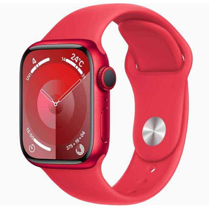 Apple(アップル) Apple Watch Series 9 GPSモデル 41mm MRXG3J/A (PRODUCT)REDスポーツバンド S/M