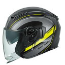 OGK カブト(オージーケーカブト) EXCEED-2 RIDGE M57-58cm フラットブラックイエロー