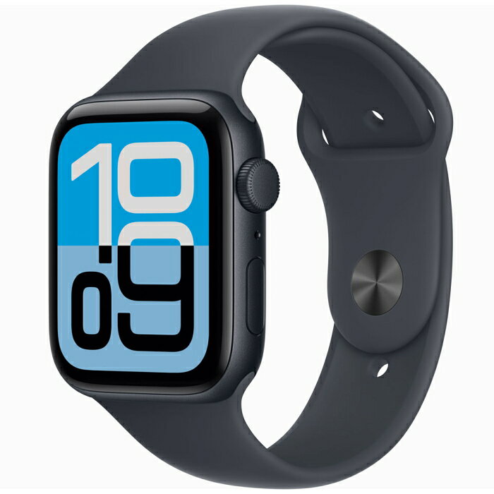 Apple(アップル) Apple Watch SE 3 GPSモデル 44mm MEHQ4J/A ミッドナイトスポーツバンド M/L