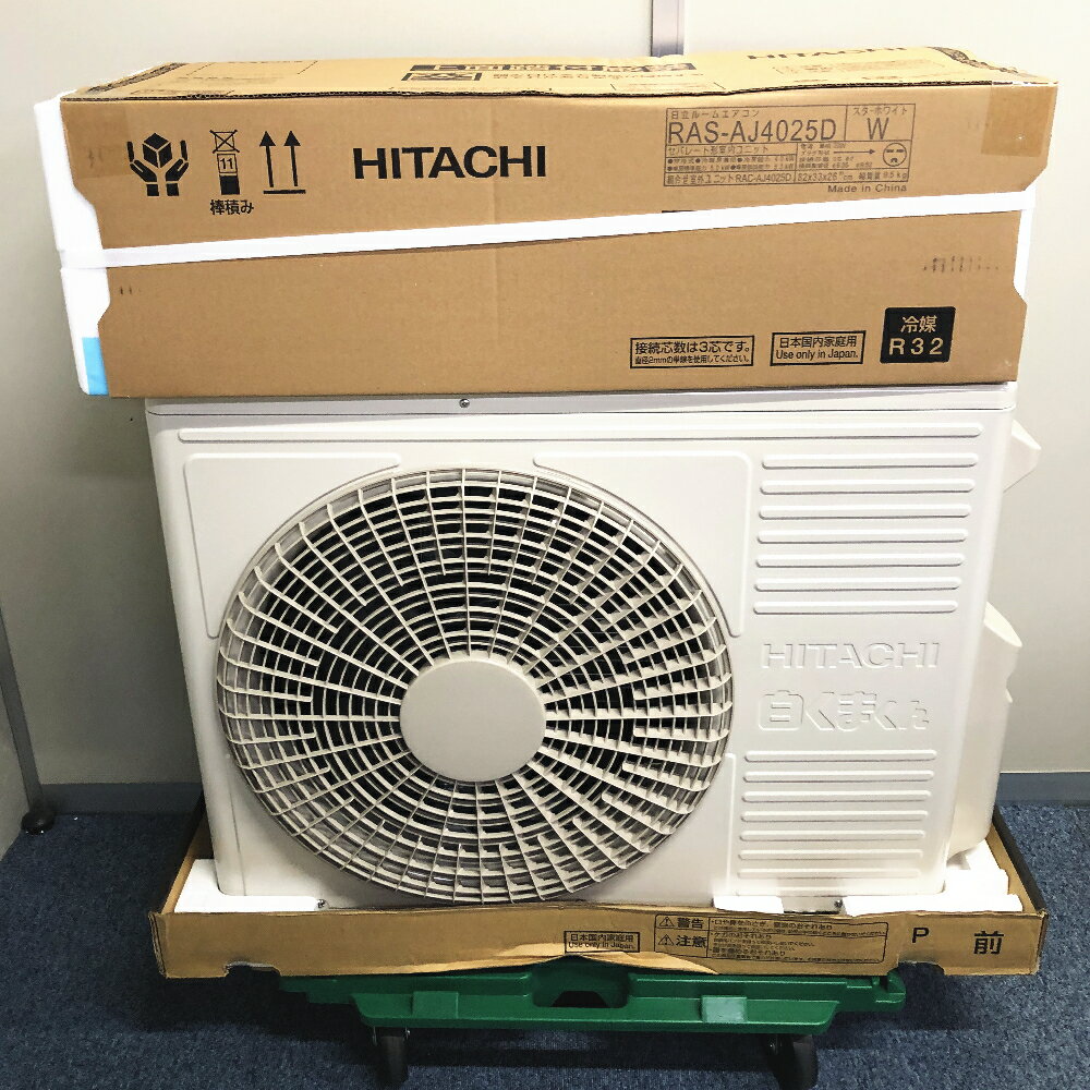 12-Tatami-Mat Room - 日立(ヒタチ) [展示品B]14畳白くまくん RAS-AJ4025D(W) スターホワイト [4.0kW]