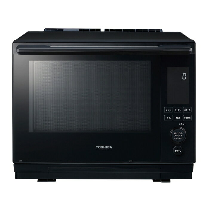 TOSHIBA 東芝 過熱水蒸気オーブンレンジ 石窯ドーム ER-D3000B(K) グランブラック
