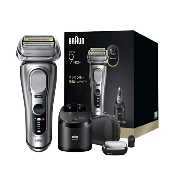 Braun(ブラウン) [おすすめ]ブラウン シリーズ9 Pro+ 9687cc マットシルバー