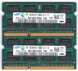 ڥݥ2ܡSAMSUNG PC3-10600S (DDR3-1333) 4GB x 2Ȥ 8GB SO-DIMM 204pin Ρȥѥѥ ξ̼ (2Rx8) 2 ưݾʡš