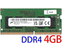 y|Cg2{zMicron PC4-25600S (DDR4-3200AA) 4GB 1Rx16 PC4-3200AA-SC0-11 SO-DIMM 260pin m[gp\Rp ^ԁFMTA4ATF51264HZ-3G2R1 Жʎ (1Rx16) ۏؕiyÁz