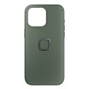 【訳あり】【国内正規品】PeakDesign ピークデザイン モバイルシリーズ エブリデイ ケース iPhone 15 Pro Max セージ M-MC-BL-...