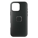 【訳あり】【国内正規品】Peak Design エブリデイ ケース エブリデイ ケース iPhone 16 Pro Max ブラック/クラリーノ M-MC-BV...