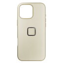 【訳あり】【国内正規品】Peak Design エブリデイ ケース iPhone 16 Pro Max ボーン/クラリーノ M-MC-BV-BO-1