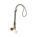 【訳あり】S'more(スモア) Smartphone shoulder strap スマートフォンショルダーストラップ (カーキ)