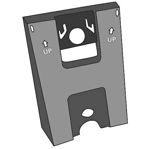 Panasonic VE-U085 壁掛けアダプター【在庫目安:お取り寄せ】 Panasonic VE-U085 壁掛けアダプター【在庫目安:お取り寄せ】