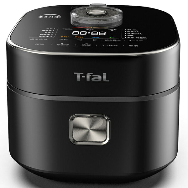 【送料無料】グループセブジャパン RK8808JP T-fal ザ・ライス 遠赤外線IH炊飯器 5.5合 ブラック【在庫目安:お取り寄せ】| キッチン家電 電子ジャー 家族 ジャー ご飯 ごはん 新生活