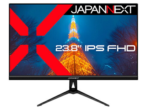 【送料無料】JAPANNEXT JN-IPS238F2 液晶ディスプレイ 23.8型/ 1920×1080/ HDMI×1、VGA×1/ ブラック/ スピーカー有/ 2年保証【在庫目安:僅少】| 家電 ディスプレイ