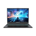 【送料無料】GIGABYTE G6 KF-H3JP864KH G6 (2024) (Core i7-13620H/ 32GB/ SSD・1TB/ ODDなし/ Windows 11 Home/ Officeなし/ 16.0型/ FHD 165Hz、RTX4060、日本語キー)【在庫目安:お取り寄せ】
