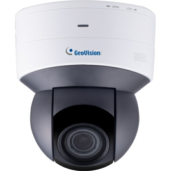 【送料無料】GeoVision GV-PTZ5810-IR-T1 GV-PTZ5810-IR 500万画素CMOSを搭載したH.265/ H.264両対応 広範囲を監視できる屋内用パン・チルト・ズームカメラ 1年保証【在庫目安:お取り寄せ】
