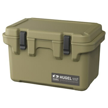 【送料無料】アイリスオーヤマ TC-20(KH) HUGEL クーラーボックス 20L カーキ【在庫目安:お取り寄せ】