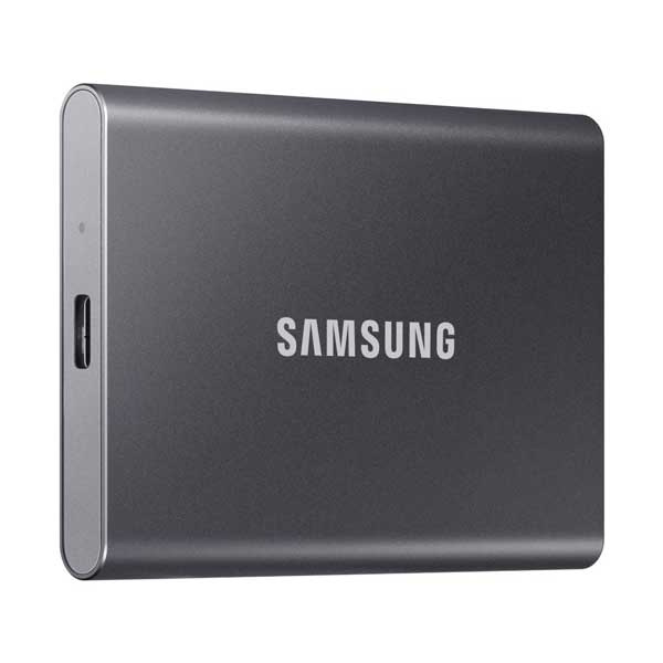 【送料無料】サムスン MU-PC4T0T-IT/A [2024年モデル] Portable SSD T7 [グレー] 4TB【在庫目安:僅少】| パソコン周辺機器 外付けSSD 外付SSD 外付け 外付 SSD 耐久 省電力 フラッシュディスク フラッシュ
