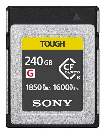 【送料無料】SONY(VAIO) CEB-G240T CFexpress Type B メモリーカード 240GB【在庫目安:お取り寄せ】