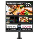【送料無料】LG電子 28MQ780-B 液晶ディスプレイ 27.6型/ 2560×2880/ HDMI、DisplayPort、USB Type-C(PD 90W)/ ブラック/ スピーカー:あり/ 3年保証【在庫目安:お取り寄せ】(2)