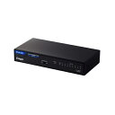 【在庫目安:あり】【送料無料】ELECOM EHC-G08MN4-HJB Giga対応スイッチングHub/ 8ポート/ 金属筐体/ 磁石付き/ 電源内蔵モデル/ ブラック| パソコン周辺機器 スイッチングハブ L2スイッチ(2)