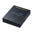 【送料無料】サンワサプライ VGA-CVHD8 4K/ HDR対応HDMI信号オーディオ分離器（光デジタル/ アナログ対応）【在庫目安:お取り寄せ】