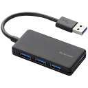 ELECOM U3H-A416BBK USB3.0nu/ RpNg/ oXp[/ 4|[g/ ubNy݌ɖڈ:͏z