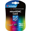 Verbatim MHCN16GJVZ2 Micro SDHC Card 16GB Class10【在庫目安:僅少】(2)