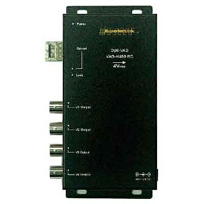 【送料無料】ジョブル VAD-H400.RC AHD/ HD-TVI/ HDCVI/ コンポジット映像用4映像光ファイバー伝送 受信器【在庫目安:お取り寄せ】| パソコン周辺機器 複合エクステンダー エクステンダー PC パソコン