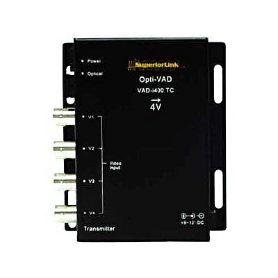 【送料無料】ジョブル VAD-i400.TC コンポジット用 4映像光ファイバー伝送 送信器【在庫目安:お取り寄せ】| パソコン周辺機器 複合エクステンダー エクステンダー PC パソコン