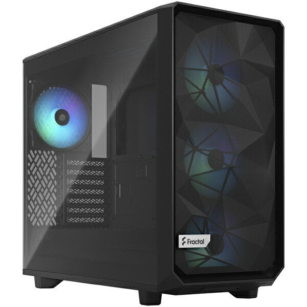 【送料無料】Fractal Design FD-C-MEL2A-05 ミドルタワー型PCケース Meshify 2 Lite RGB Black TG Light tint【在庫目安:お取り寄せ】