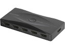 【送料無料】GREEN HOUSE GH-HSWM5-BK HDMIセレクタ 手動切り替えモデル HDCP 2.2 HDR10 Input5 Output1ポート【在庫目安:お取り寄せ】