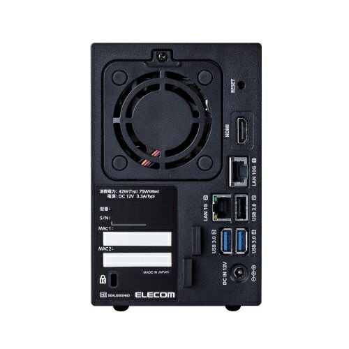 サンワサプライ ギガビット対応 スイッチングハブ（5ポート・マグネット付き） LAN-GIGAP502BK