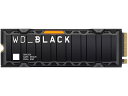 【送料無料】WESTERN DIGITAL 0718037-891309 WD BLACK SN850X NVMe PCIe Gen4 SSD 5年保証 Hea...
