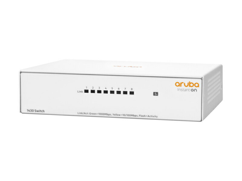【送料無料】R8R45A#ACF HPE Networking Instant On 1430 8G Switch【在庫目安:僅少】| パソコン周辺機器 スイッチングハブ L2スイッチ レイヤー2スイッチ スイッチ ハブ L2 ネットワーク PC パソコン