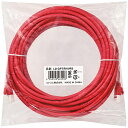 ELECOM LD-GPT/R10/RS RoHS指令準拠LANケーブル/ CAT6/ 爪折れ防止/ 10m/ レッド/ 簡易パッケージ仕様【在庫目安:お取り寄せ】| パソコン周辺機器