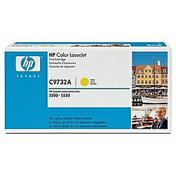 【送料無料】HP C9732A プリントカートリッジ(イエロー 5500/ dn用)【在庫目安:お取り寄せ】| トナー カートリッジ トナーカットリッジ トナー交換 印刷 プリント プリンター