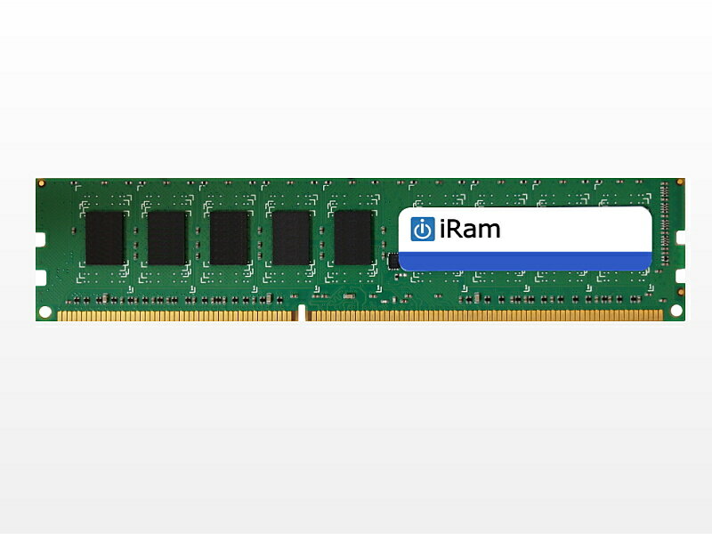【送料無料】iRam Technology IR4GMP1333D3 MacPro 増設メモリ DDR3/ 1333 4GB ECC 240pin U-DIMM【在庫目安:お取り寄せ】| パソコン周辺機器