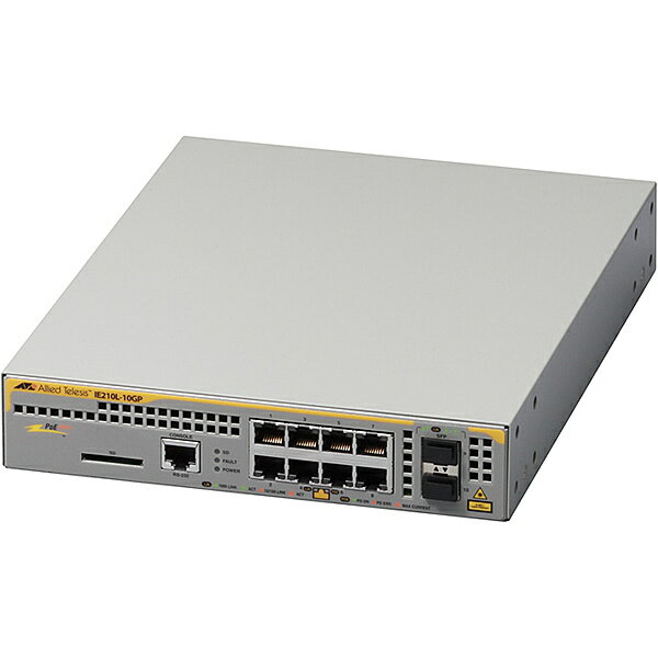 【送料無料】アライドテレシス 3783R AT-IE210L-10GP PoEスイッチ【在庫目安:お取り寄せ】| パソコン周辺機器 スイッチングハブ L2スイッチ レイヤー2スイッチ スイッチ ハブ L2 ネットワーク PC パソコン