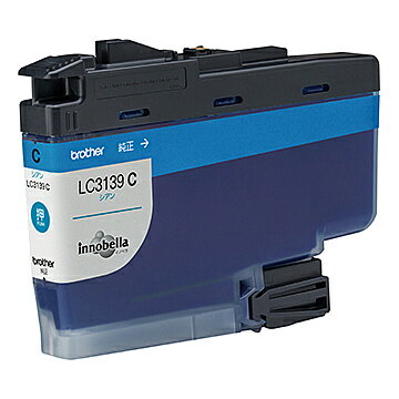 【在庫目安:あり】【送料無料】ブラザー LC3139C インクカートリッジ 超大容量 （シアン）| インク イ..