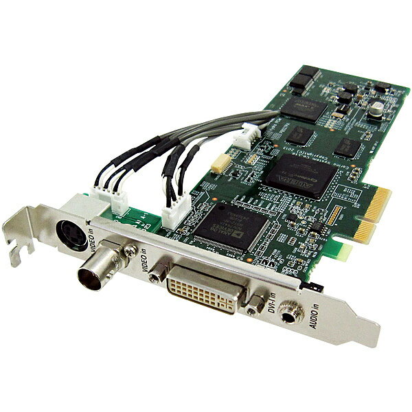 楽天PC＆家電《CaravanYU 楽天市場店》【送料無料】カリーナシステム SXH-1800PCIE HDビデオキャプチャボード【在庫目安:お取り寄せ】