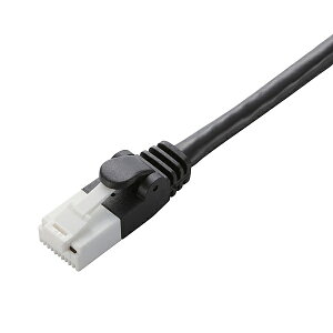 【送料無料】ELECOM LD-GPT/BK30/RS LANケーブル/ CAT6対応/ EU RoHS指令準拠/ 爪折れ防止/ 簡易パッケージ仕様/ 30m/ ブラック【在庫目安:お取り寄せ】