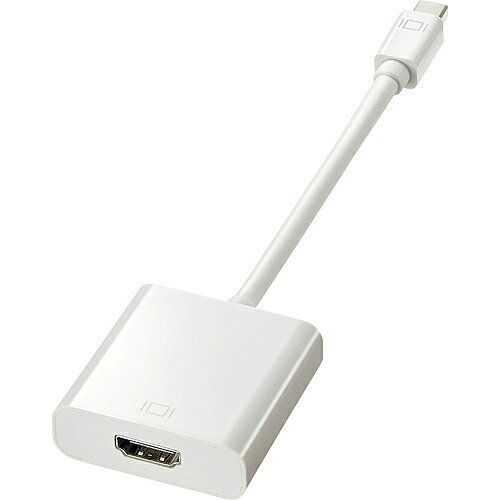 【送料無料】サンワサプライ AD-MDPPHD01 ミニDisplayPort-HDMI変換アダプタ【在庫目安:お取り寄せ】| パソコン周辺機器