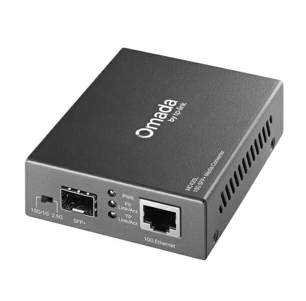 【送料無料】TP-LINK MC420L(UN) Omada 10G/ マルチギガビット SFP+メディアコンバーター【在庫目安:お取り寄せ】