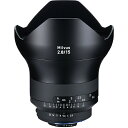 【送料無料】コシナ 169523 Carl Zeiss Milvus 15mm F2.8 ZF.2 ニコンFマウント【在庫目安:お取り寄せ】| カメラ 単焦点レンズ 交換レンズ レンズ 単焦点 交換 マウント ボケ