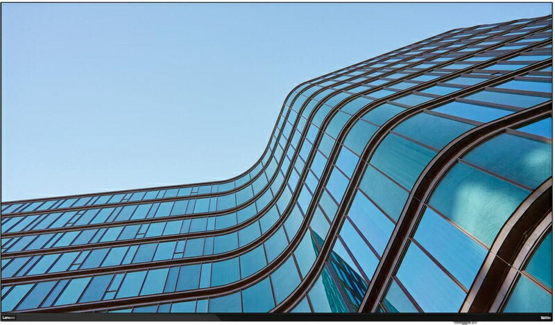 【送料無料】レノボ・ジャパン 64A9GAT1JP ThinkVision E55 LFD (54.6型ワイド液晶ディスプレイ/ 3840×2160/ USB Type-C、DP、HDMI/ ブラック/ スピーカー/ 3年間フル保証/ 広視野角IPSパネル採用)【在庫目安:お取り寄せ】