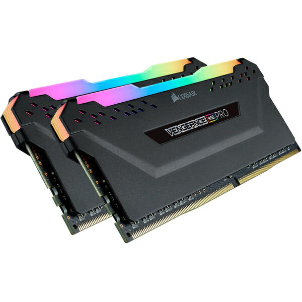 【送料無料】コルセア(メモリ) CMW32GX4M2D3600C18 DDR4-3600MHz デスクトップPC用 メモリ VENGEANCE RGB PRO シリーズ 16GBx2【在庫目安:お取り寄せ】