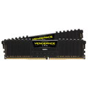 【送料無料】コルセア(メモリ) CMK16GX4M2D3600C18 DDR4 3600MHz 8GBx2 288pin DIMM Unbuffered 18-22-22-42 Vengeance LPX Black 1.35V XMP 2.0【在庫目安:お取り寄せ】