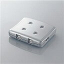 【送料無料】ELECOM USS2-W4 USB2.0手動切替器 4切替【在庫目安:お取り寄せ】