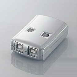 ELECOM USS2-W2 USB2.0手動切替器 2切替【